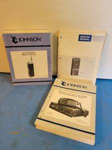 lot 1113 image: (20) E.F. Johnson Company Operating & Service Manuals