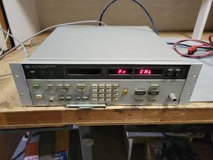 lot 1121 image: Hewlitt Packard Model No. 8970B Noise Figure Meter - Powers On