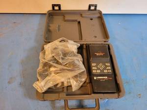 lot 1131 image: Lowrance Avionics GPS Unit in Case - Untested