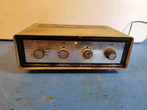 lot 1145 image: Knight Stereo Amplifier - Power On