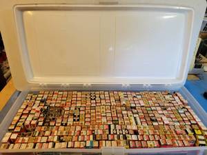 lot 1156 image: (450) VACUUM TUBES - RCA, GE, Sylvania, Philco, Zenith, Raytheon, Channel Master, Tung-Sol, Zalytron, CBS, Emerson