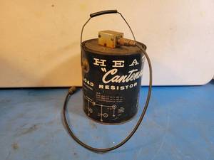 lot 1167 image: Heath Cantina RF Load Resistor - Model No. HN-31 - NO SHIPPING