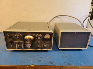 lot 1168 image: Collins Model No. KWM-2A HAM Radio with Model No. 516F-2 Power Supply - Powers On