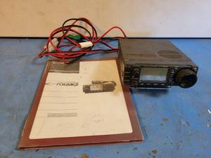 lot 1218 image: Icon Model No. IC-706MKII Radio Transceiver - Untested