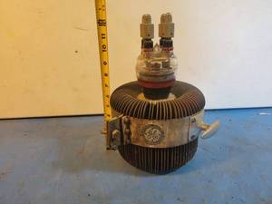 lot 1236 image: Large Antique GE Transmitting Triode Assembly - HEAVY