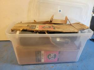 lot 1273 image: Tote with Assorted RCA Electron Tubes and More