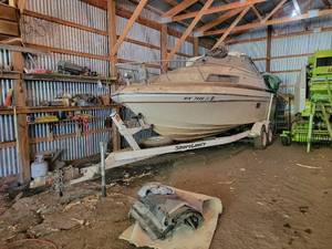 1982 REGAL Ambassador 245 XL 24.5 Boat and 1992 Shorelander Tandem Axle Trailer
