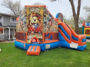 Candy Factory Bouncer & Slide Combo