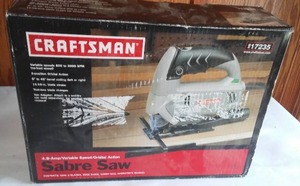 lot 11 image: Craftsman Sabre Saw, New in Box.