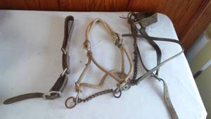 lot 29 image: Vintage Equine Headgear, Etc.