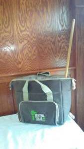 lot 37 image: Mystery insulated bag.