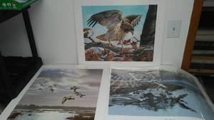 lot 75 image: Numbered Prints (3)