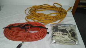 lot 85 image: Electrical Extension Cords - Great Assortment.