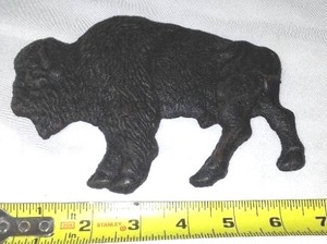 lot 116 image: Cast Metal Bison, NDSU football.