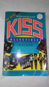 lot 128 image: KISS collectibles value book 1993 First Edition. Fair to Good.  The Confident Collector Avon Books.