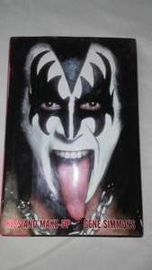 lot 129 image: Gene Simmons KISS Book.  KISS and Make-up. 2001 First Edition, mint.