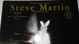 lot 138 image: Rare Steve Martin, A Wild and Crazy Guy. Promotional Copy. Not for Sale. Stamped cover