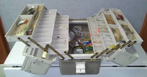 lot 151 image: Tackle Box with Contents,