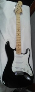 lot 155 image: Fender Starcaster 6 string electric guitar.