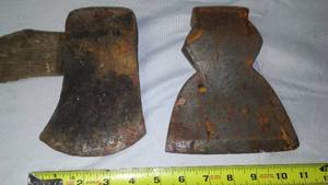 lot 188 image: 2 Vintage Axe Heads.