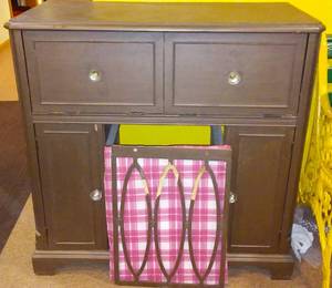 lot 317 image: Vintage Cabinet  Ready for repurposing