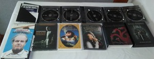 lot 211 image: Game of Thrones DVD collection & more.