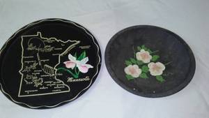 lot 214 image: Minnesota Platter and wood bow