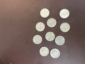 LOT OF 10 1964D ROOSEVELT DIMES