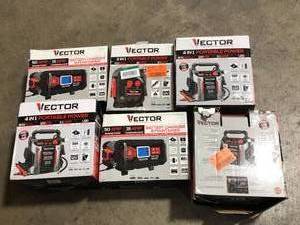 Lot of Vector Portable Power Stations Customer Returns See Pictures