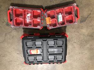 Lot of Milwaukee Tool Boxes Various Models and Conditions  Customer Returns See Pictures