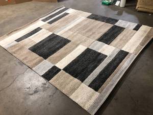 Bazaar Multi-Colored 8 ft. x 10 ft. Geometric Area Rug Customer returns See Pictures