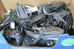 Box of Drones in need of TLC - Parts-Batteries-Remotes-Drones