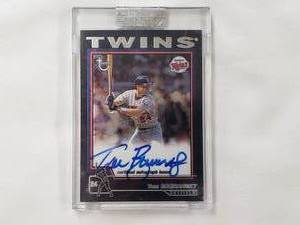 lot 5 image: Tom Brunansky Autograph 2004 Topps Chrome TA-TB