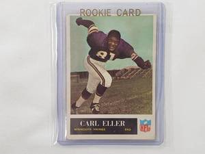 lot 23 image: Carl Eller Rookie Card #105