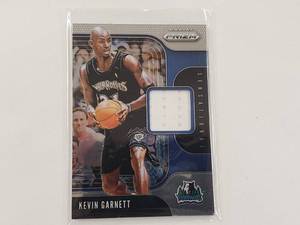 lot 42 image: Kevin Garnett Panini Prizm Relic SS-KGT