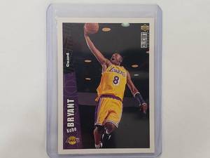 lot 49 image: Kobe Bryant Rookie Card Upper Deck LA2