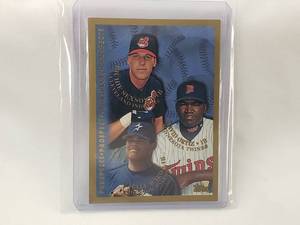 lot 74 image: David Ortiz, Daryle Ward, Richie Sexson Rookie Prospects Topps #257