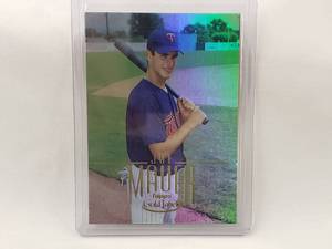 lot 84 image: Joe Mauer Rookie Topps Gold Label #164