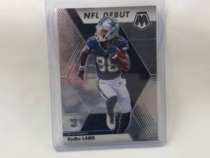 lot 93 image: CeeDee Lamb Rookie Mosaic NFL Debut No. 268