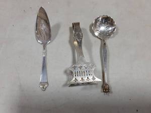 3-Pieces Of Silver 2-Marked Sterling, 1-Marked Norway 830