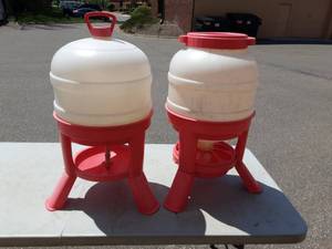 Chicken Feeder & Waterer