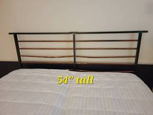 lot 9 image: Industrial Iron and Copper King Bed