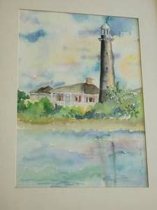 lot 153 image: Sallie Andyn Key West Watercolors