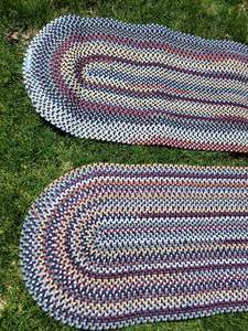 lot 157 image: 9 Braided Runner Pair