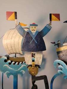 lot 124 image: Balance Sculpture Nautical Group
