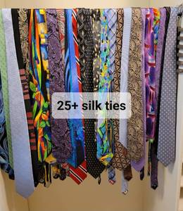 lot 171 image: Closet Collection  Silk Ties