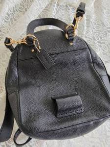 lot 179 image: Black Coach Andi Backpack Purse  No. L1861-S30560