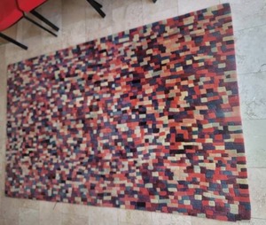 lot 191 image: Eye-Cathching Modern Area Rug