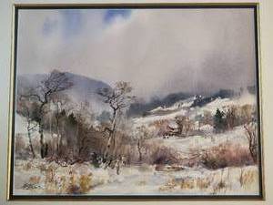 lot 128A image: SIGNED Mystical Fine Art Print by Elliott Eaton - Clearing