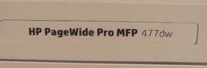 lot 199 image: HP PageWide Pro Multi-Function Printer 477DW